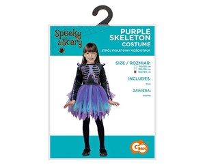 Picture of Strój dla dzieci Fioletowy Kościotrup rozm.130/140