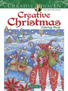 Picture of Creative Haven Creative Christmas Coloring Book