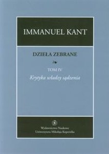 Obrazek Dzieła zebrane Tom 4 Krytyka władzy sądzenia