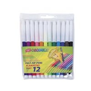 Obrazek Flamastry 12 kolorów