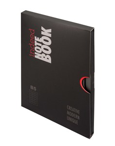 Picture of Notes Indeed B5 kratka szary