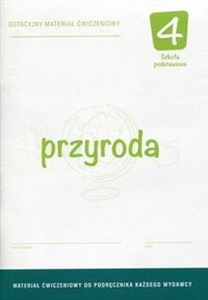 Obrazek Przyroda 4 Dotacyjny materiał ćwiczeniowy Szkoła podstawowa