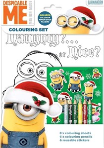 Picture of Minionki świąteczne. Kolorowanka + kredki