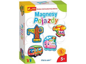 Obrazek Gipsowe magnesy Pojazdy