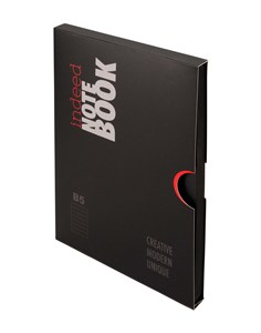 Picture of Notes Indeed B5 linia czarny