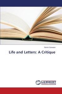 Obrazek Life and Letters A Critique