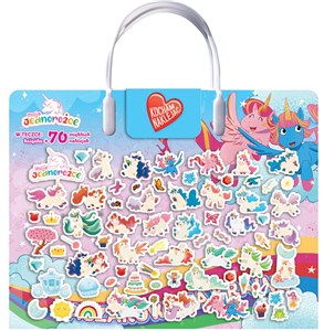 Obrazek Zaczarowana kraina. Moje Jednorożce. Kocham naklejać