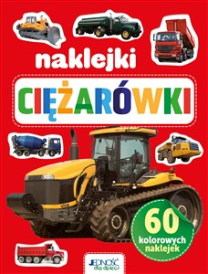 Obrazek 60 kolorowych naklejek Ciężarówki