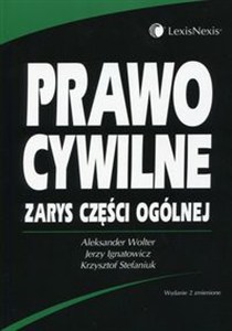 Obrazek Prawo cywilne Zarys części ogólnej