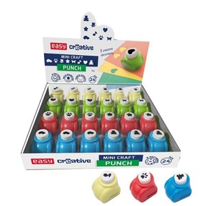 Picture of Mini dziurkacz wzorki (24szt) EASY