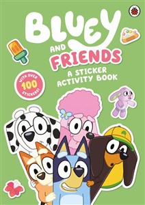 Picture of Bluey. Bluey and Friends. A Sticker Activity Book wer. angielska