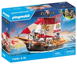 Picture of Playmobil Statek piracki 71418