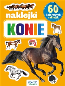 Obrazek 60 kolorowych naklejek Konie