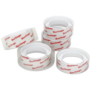 Obrazek Taśma samoprzylepna 12mmx33m przezroczysta 12szt