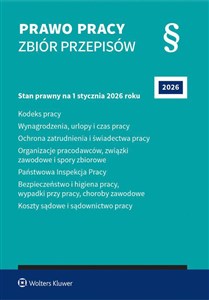 Obrazek Prawo pracy. Zbiór przepisów. 2026