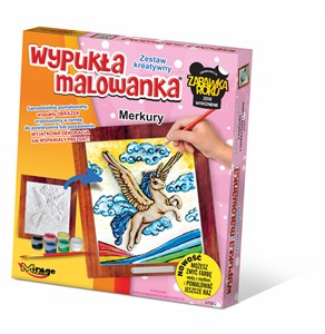 Obrazek Wypukła malowanka jednorożec merkury 67002