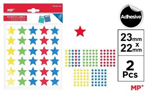 Obrazek Naklejki gwiazdki 2 arkusze