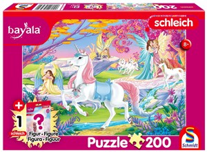 Obrazek Puzzle 200 Schleich Bayala Magiczna kraina + figurka 113349