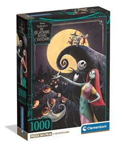 Obrazek Puzzle 1000 Compact Nightmare Before Christmas 37060