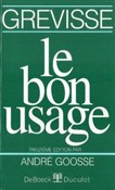Bon usage - Andre Goosse - Ksiegarnia w UK