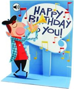 Obrazek Kartki 3D Musician