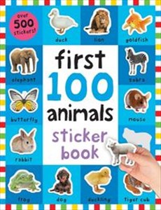 Obrazek First 100 animals sticker book
