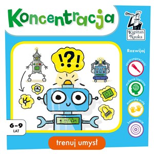 Obrazek Koncentracja Kapitan Nauka Trenuj umysł 6-9 lat