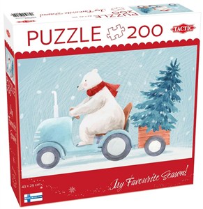 Obrazek Puzzle 200 el. Christmas tree hunt /60863/