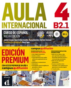 Obrazek Aula Internacional 4 Premium Nueva edicion