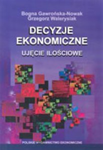 Obrazek Decyzje ekonomiczne Ujecie ilościowe