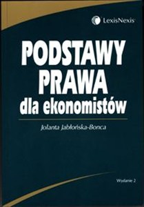 Picture of Podstawy prawa dla ekonomistów