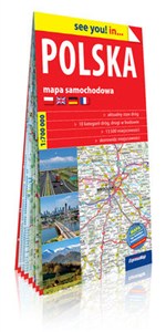 Picture of Polska foliowana mapa samochodowa 1:700 000