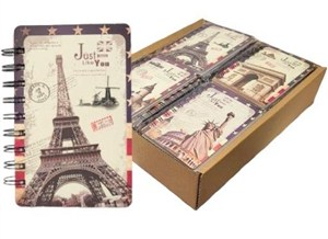 Picture of Notes A6 Miasta MIX