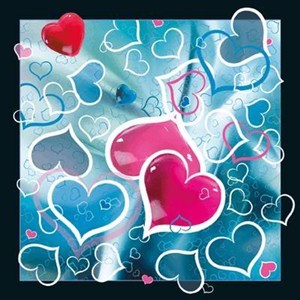 Picture of Pocztówka 3D Migoczące Serce