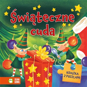Obrazek Świąteczne cuda. Książka z puzzlami