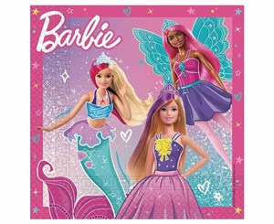 Picture of Serwetki papierowe Barbie Fantasy 33x33cm 20szt
