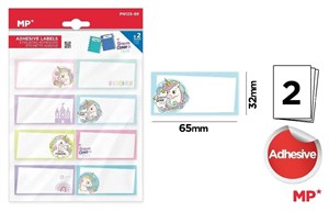 Picture of Naklejki na zeszyty Jednorożce