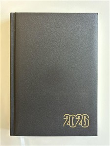 Picture of Kalendarz 2026 książkowy A5 czarny