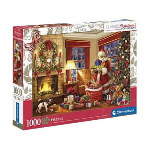 Picture of Puzzle Classic Christmas Collection Santa's Visit 1000