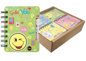 Obrazek Notes A6 Emotki MIX