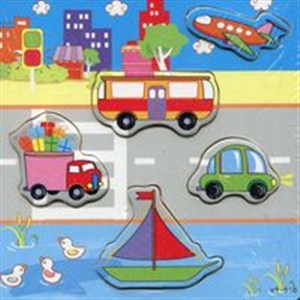 Obrazek Układanka drewniana 5 elementów