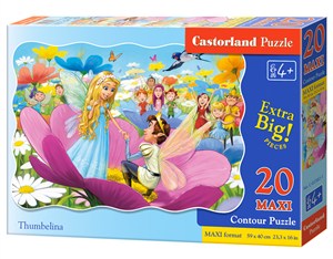 Picture of Puzzle Maxi Konturowe:Thumbelina 20