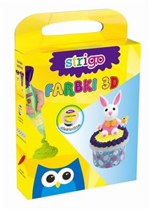 Obrazek Farbki 3D - Babeczka Królik STRIGO