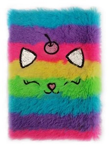 Picture of Notes pluszowy A5/80K Tęcza EASY