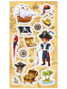 Obrazek Naklejki Piraci