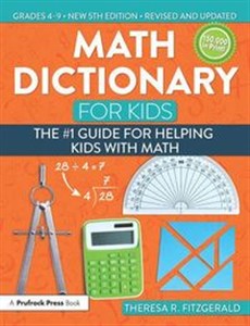 Obrazek Math Dictionary for Kids