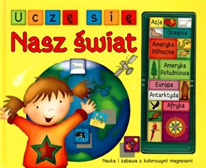 Obrazek Nasz świat Uczę się Nauka i zabawa z kolorowymi magnesami