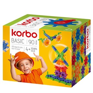 Obrazek Klocki Korbo Basic 90 elementów