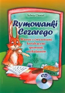Obrazek Rymowanki Cezarego + CD Wiersze z ćwiczeniami kształcącymi sprawność artykulatorów