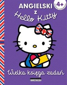 Obrazek Angielski z Hello Kitty Wielka księga zadań 4+